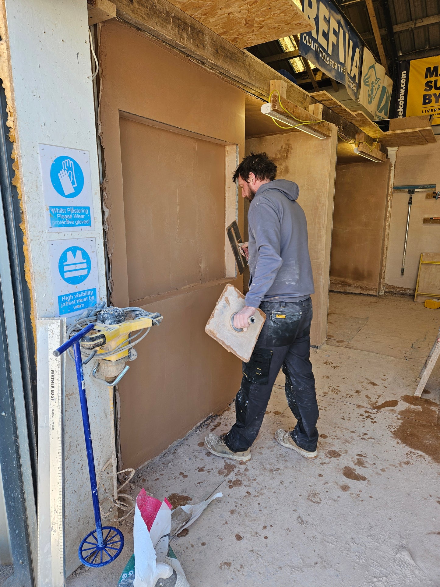 5 Day Plastering Course Skimming & Plaster boarding